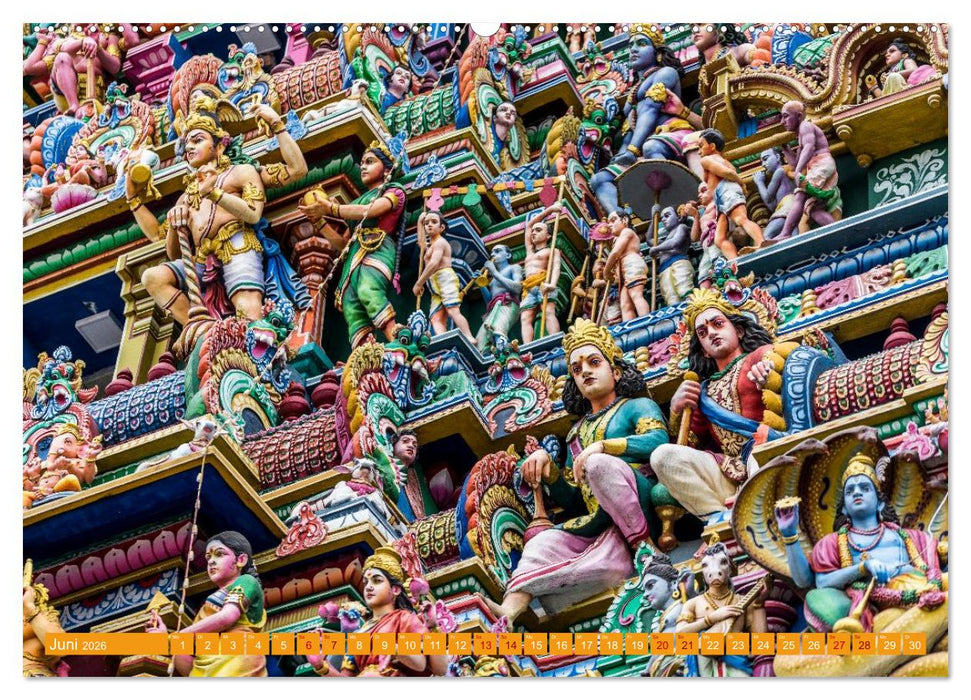 Indien - Der Süden (CALVENDO Premium Wandkalender 2026)