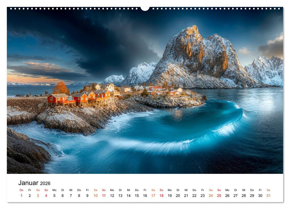 Lofoten - Arktische Träume (CALVENDO Wandkalender 2026)