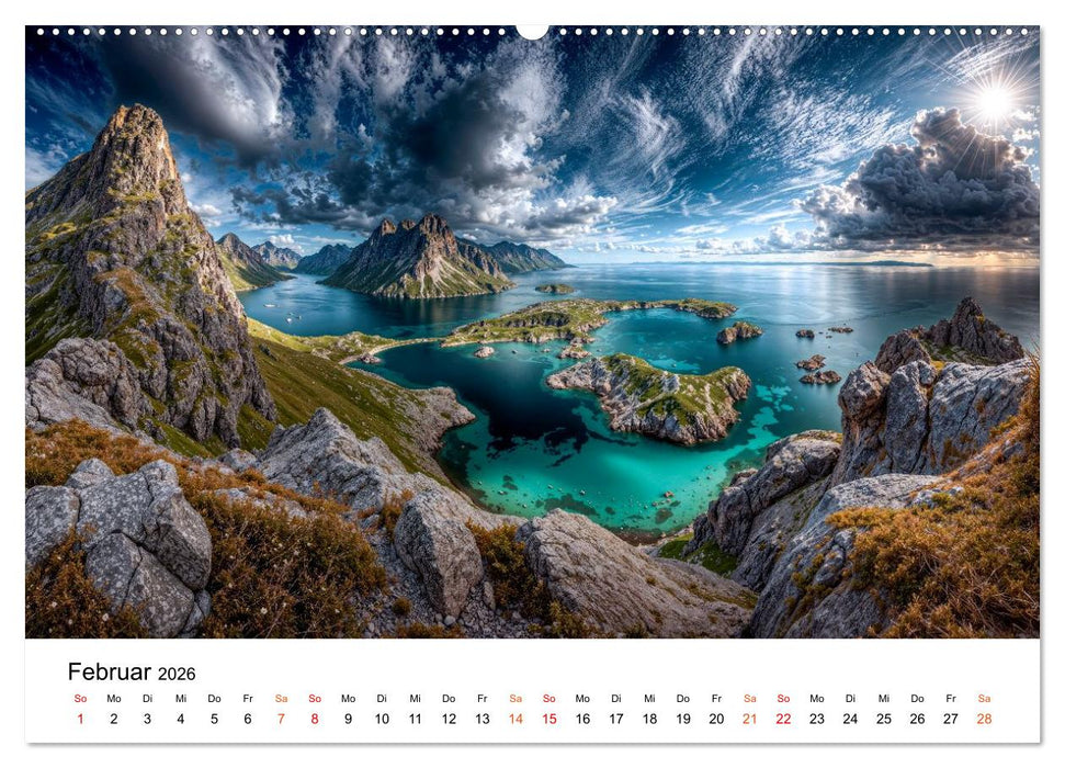 Lofoten - Arktische Träume (CALVENDO Wandkalender 2026)