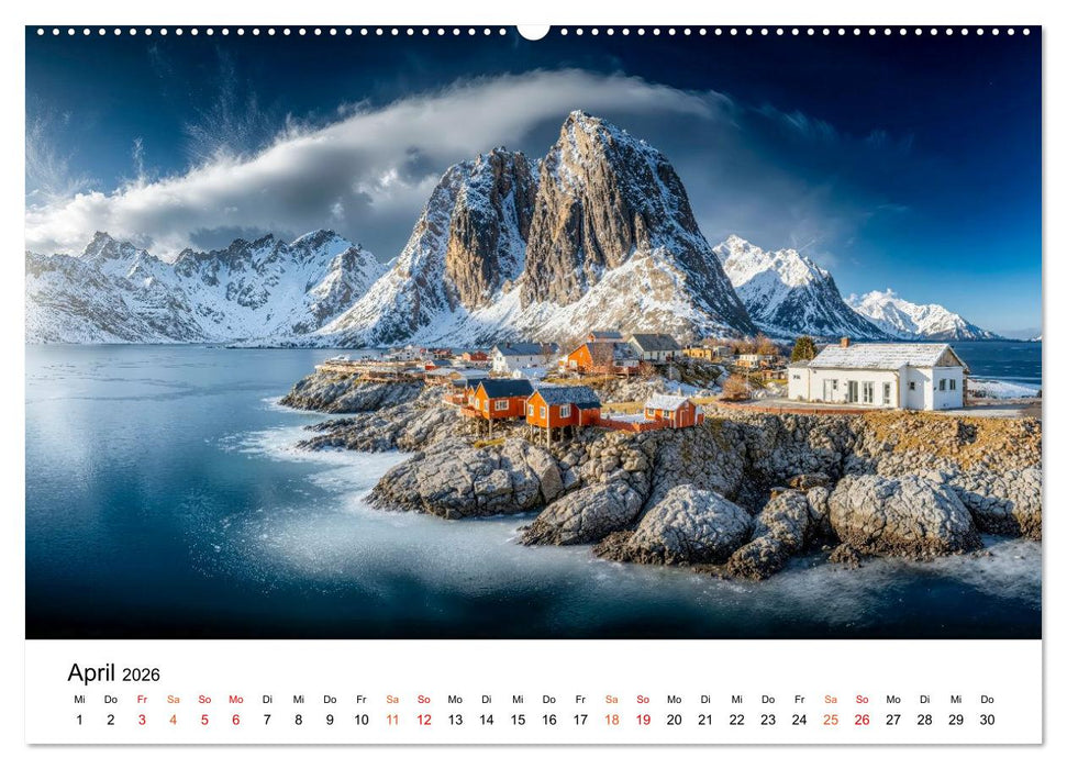 Lofoten - Arktische Träume (CALVENDO Wandkalender 2026)