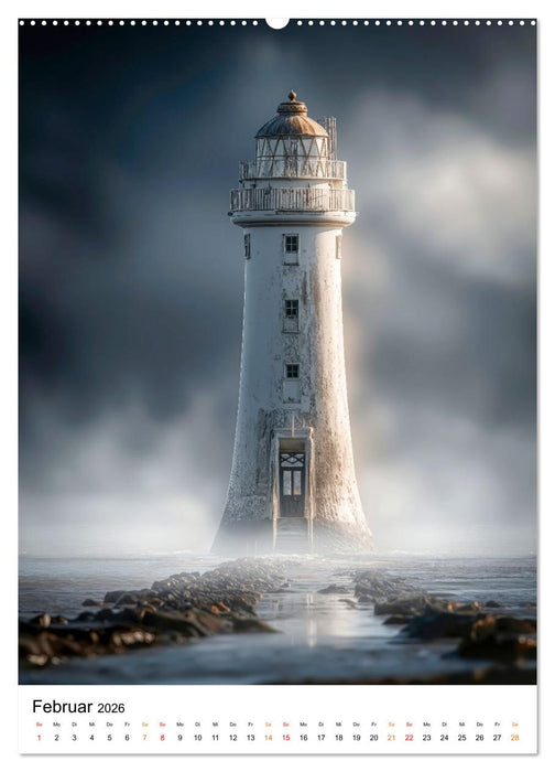 Frostige Küsten - Winterträume am Meer (CALVENDO Premium Wandkalender 2026)