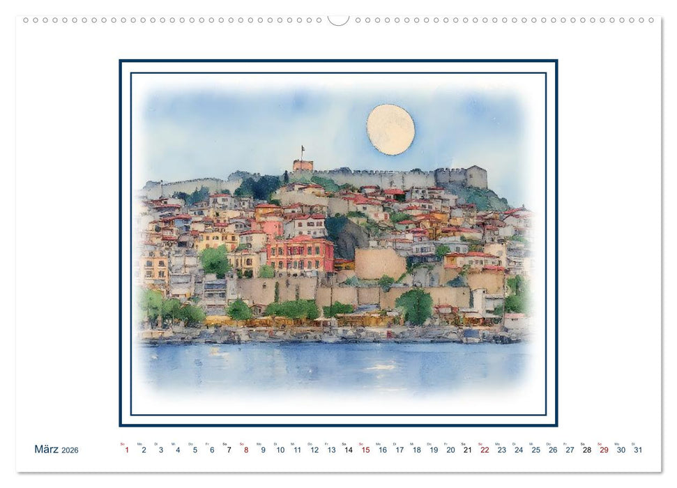 Urlaubsparadies Griechenland (CALVENDO Wandkalender 2026)