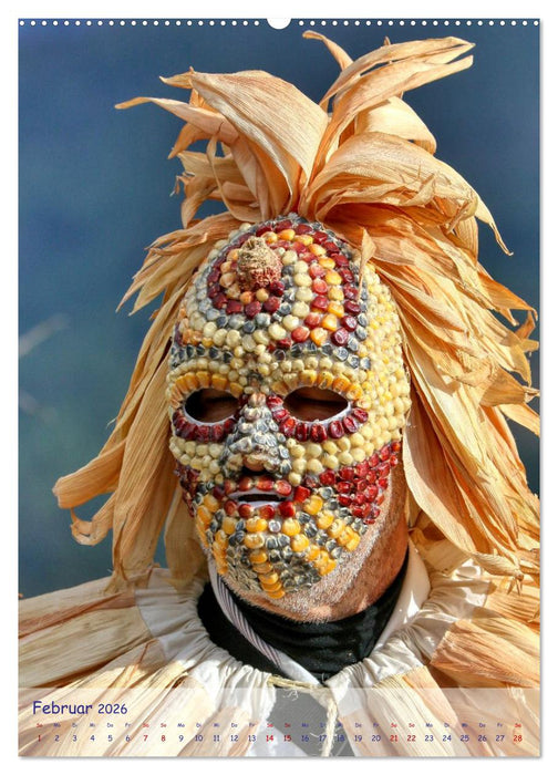 Karneval in Galicien (CALVENDO Premium Wandkalender 2026)