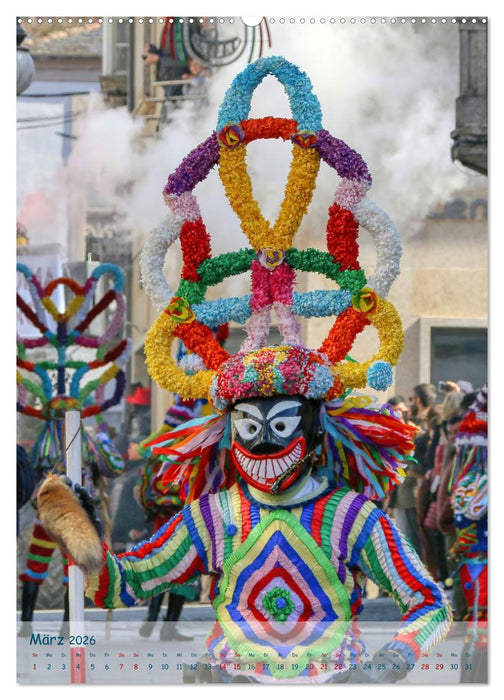 Karneval in Galicien (CALVENDO Premium Wandkalender 2026)
