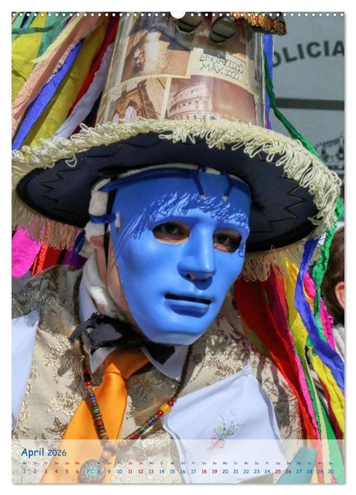 Karneval in Galicien (CALVENDO Premium Wandkalender 2026)