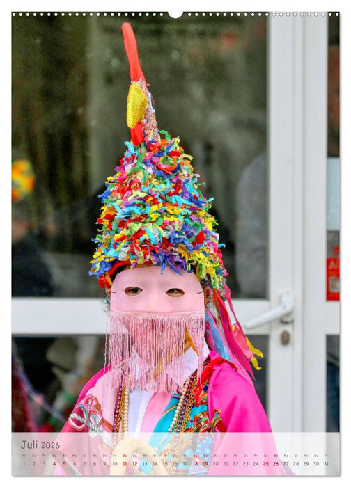 Karneval in Galicien (CALVENDO Premium Wandkalender 2026)