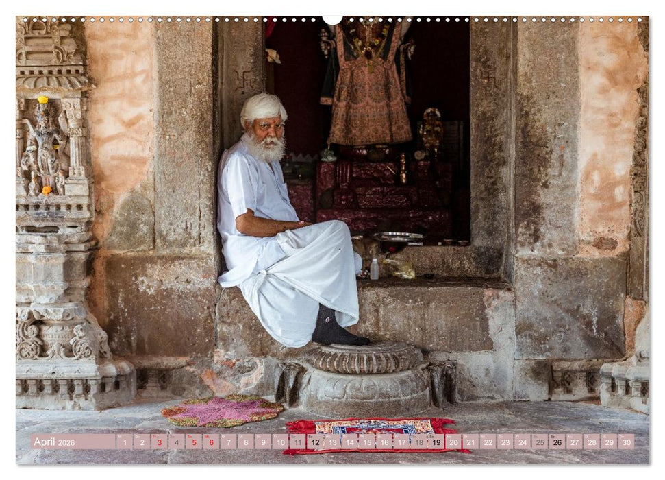 Indien Goldenes Dreieck (CALVENDO Premium Wandkalender 2026)