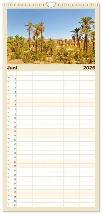 Erlebe mit mir das traumhafte Marokko (CALVENDO Familienplaner 2026)