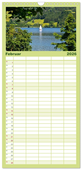 Erlebe mit mir das Allgäu (CALVENDO Familienplaner 2026)