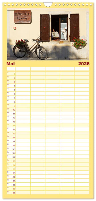 sonniges Istrien (CALVENDO Familienplaner 2026)