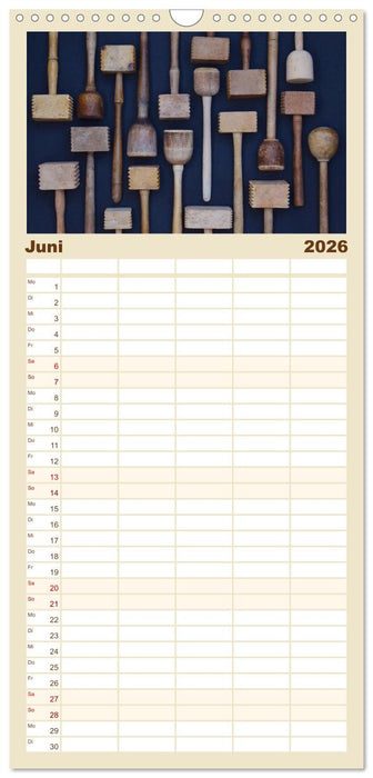 Küchenutensilien (CALVENDO Familienplaner 2026)