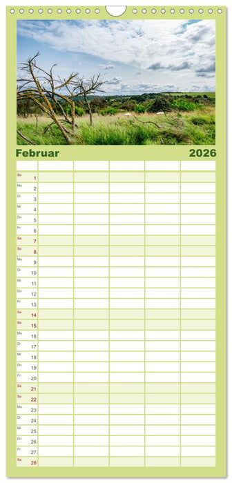 Nationalpark Eifel - Schöne Tage im Grünen (CALVENDO Familienplaner 2026)