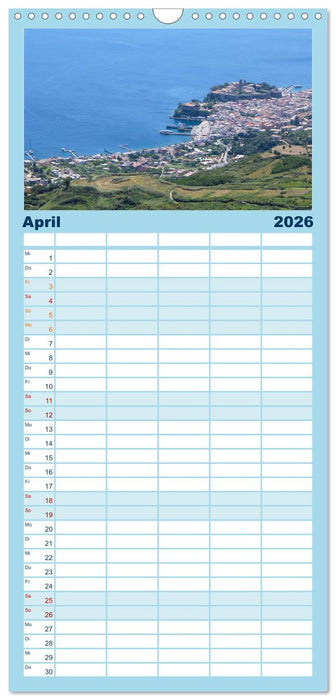 Äolische Inseln (CALVENDO Familienplaner 2026)