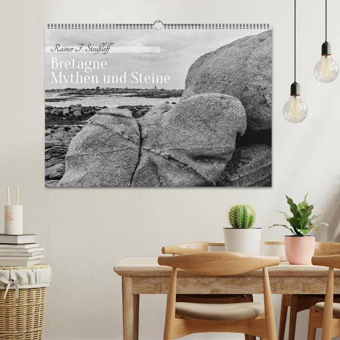 Bretagne Mythen und Steine (CALVENDO Wandkalender 2026)