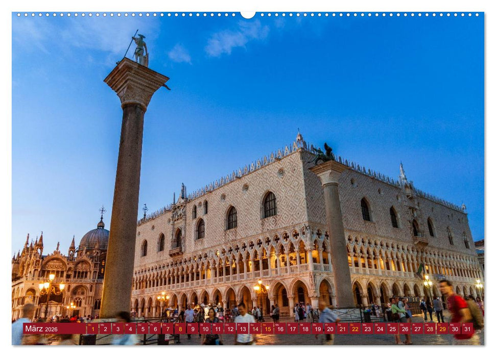 Venedig - Traum in der Lagune (CALVENDO Wandkalender 2026)