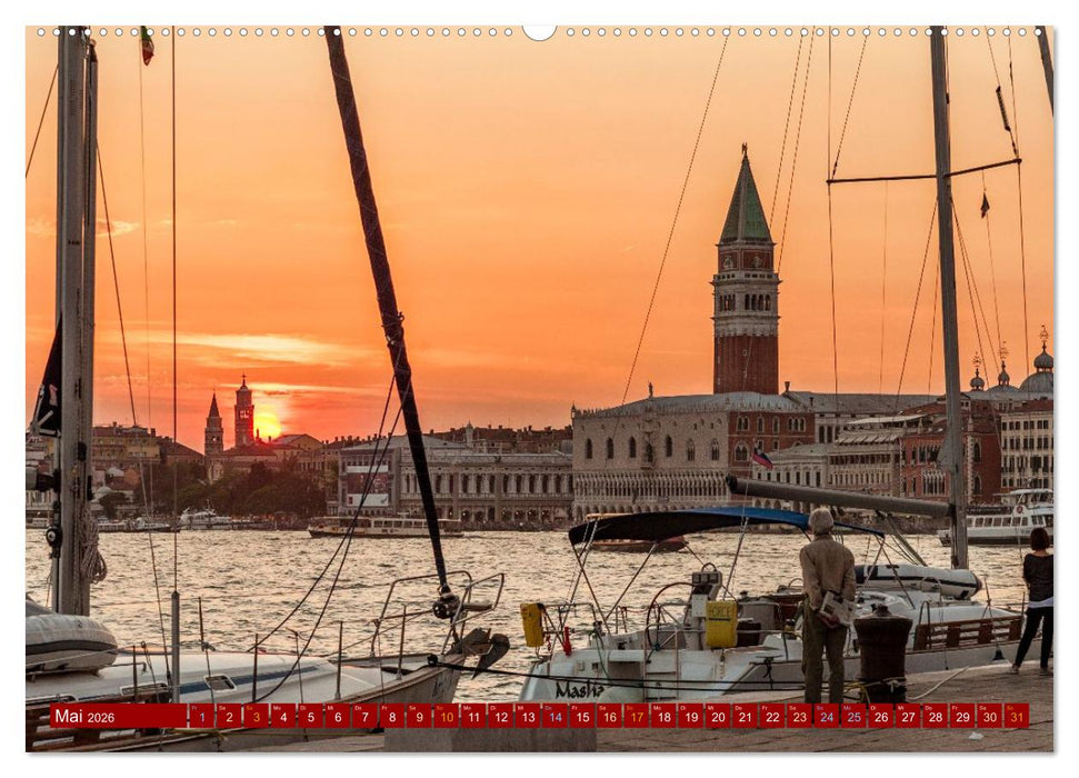Venedig - Traum in der Lagune (CALVENDO Wandkalender 2026)