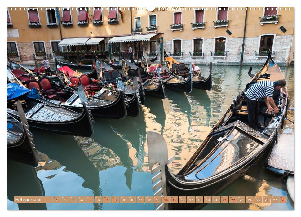 Venedig - Traum in der Lagune (CALVENDO Premium Wandkalender 2026)