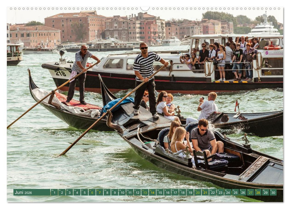 Venedig - Traum in der Lagune (CALVENDO Premium Wandkalender 2026)