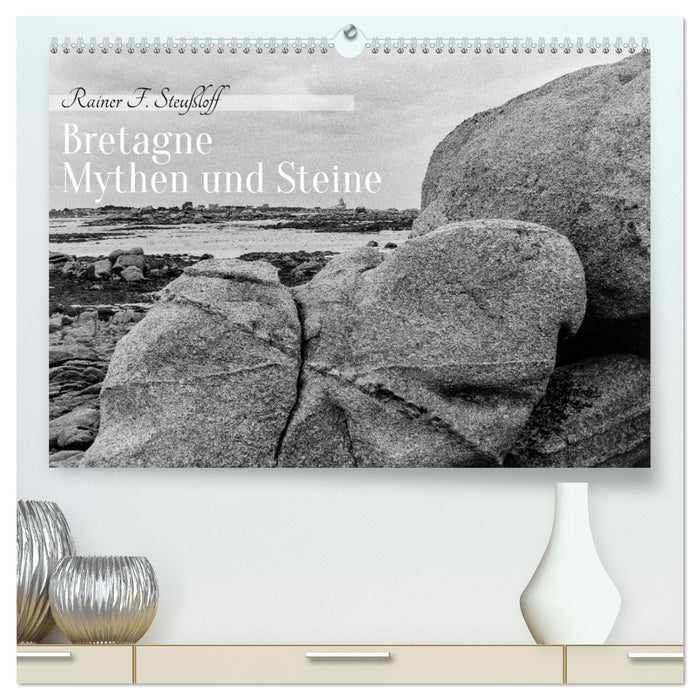 Bretagne Mythen und Steine (CALVENDO Premium Wandkalender 2026)