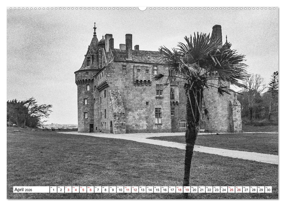 Bretagne Mythen und Steine (CALVENDO Premium Wandkalender 2026)