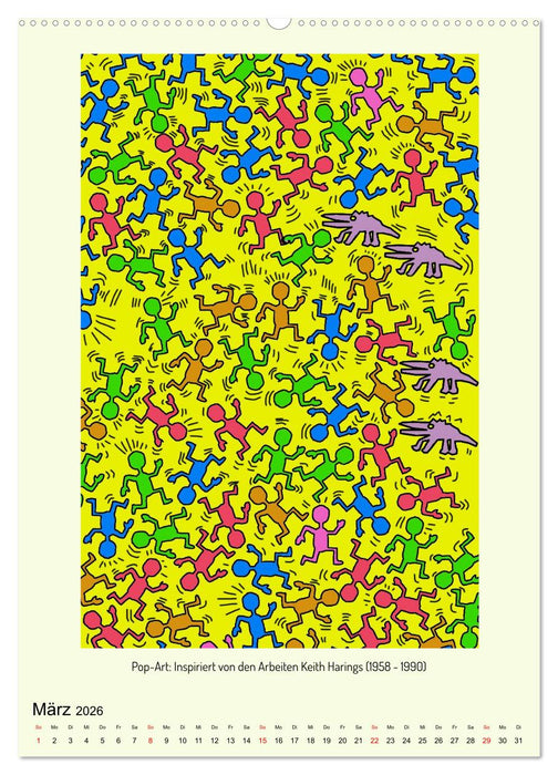 Pop-Art und Neo-Pop (CALVENDO Premium Wandkalender 2026)