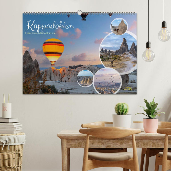 Kappadokien, Feentürme und Ballonträume (CALVENDO Wandkalender 2026)