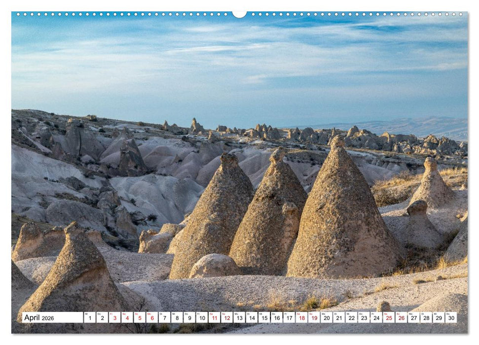 Kappadokien, Feentürme und Ballonträume (CALVENDO Wandkalender 2026)