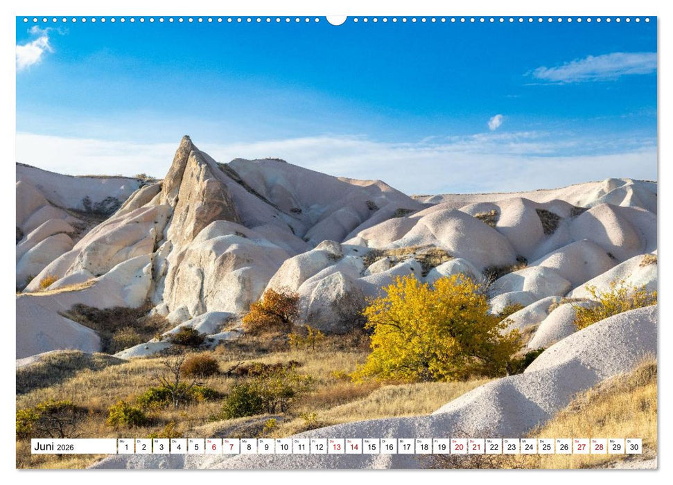 Kappadokien, Feentürme und Ballonträume (CALVENDO Premium Wandkalender 2026)