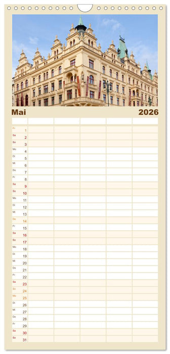 Goldenes Prag (CALVENDO Familienplaner 2026)