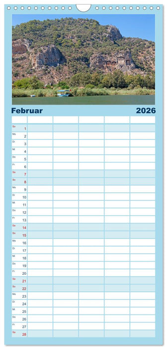 Sommer an der Türkischen Ägäis (CALVENDO Familienplaner 2026)