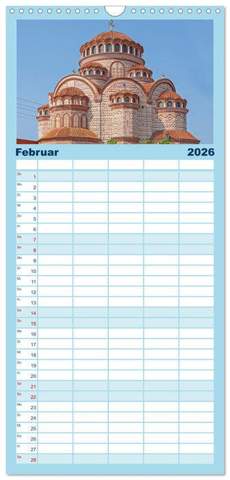 Chalkidiki - Urlaubsparadies in Nordgriechenland (CALVENDO Familienplaner 2026)