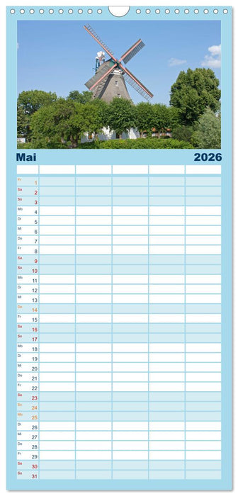 Hamburg - Perle an der Elbe (CALVENDO Familienplaner 2026)