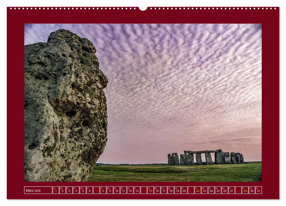 Südengland - eine nostalgische Reise (CALVENDO Premium Wandkalender 2026)