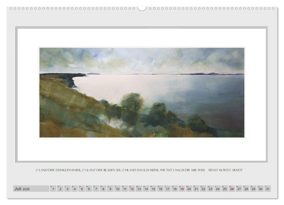 Zauber einer Insel (CALVENDO Premium Wandkalender 2026)