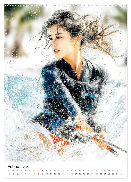 Sportlich Weiblich (CALVENDO Wandkalender 2026)