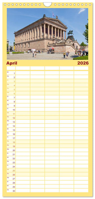 Berlin - Metropole an der Spree (CALVENDO Familienplaner 2026)