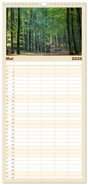 Welterbe - Stätten in Deutschland (CALVENDO Familienplaner 2026)