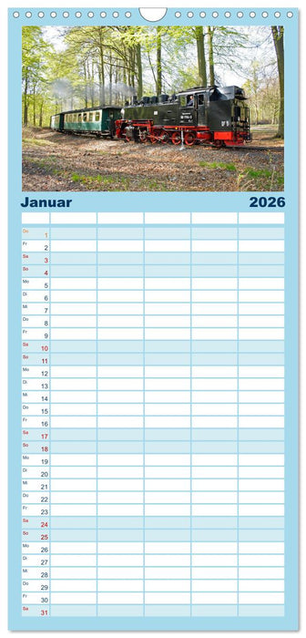 Ostseeinseln Rügen, Hiddensee, Ummanz (CALVENDO Familienplaner 2026)