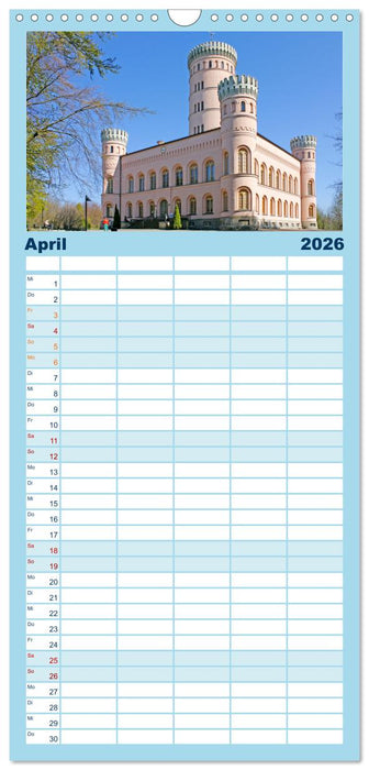 Ostseeinseln Rügen, Hiddensee, Ummanz (CALVENDO Familienplaner 2026)