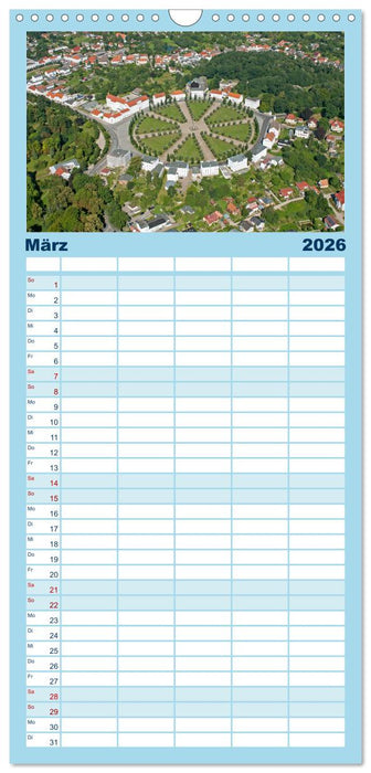 Norddeutschland aus der Luft (CALVENDO Familienplaner 2026)