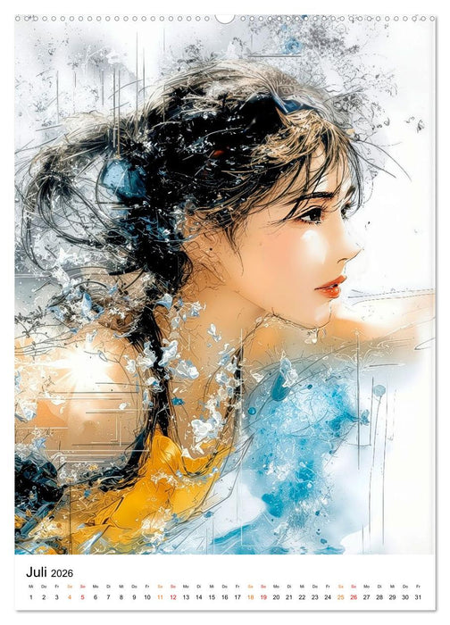 Sportlich Weiblich (CALVENDO Premium Wandkalender 2026)