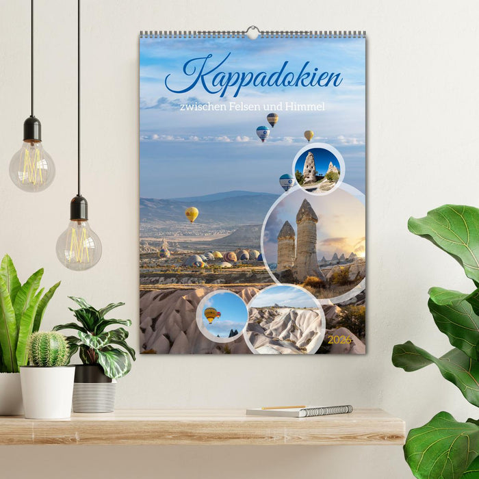 Kappadokien, zwischen Felsen und Himmel (CALVENDO Wandkalender 2026)