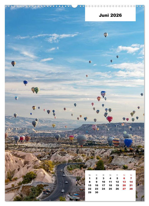 Kappadokien, zwischen Felsen und Himmel (CALVENDO Wandkalender 2026)