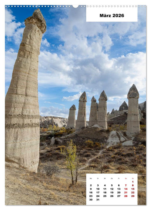 Kappadokien, zwischen Felsen und Himmel (CALVENDO Premium Wandkalender 2026)