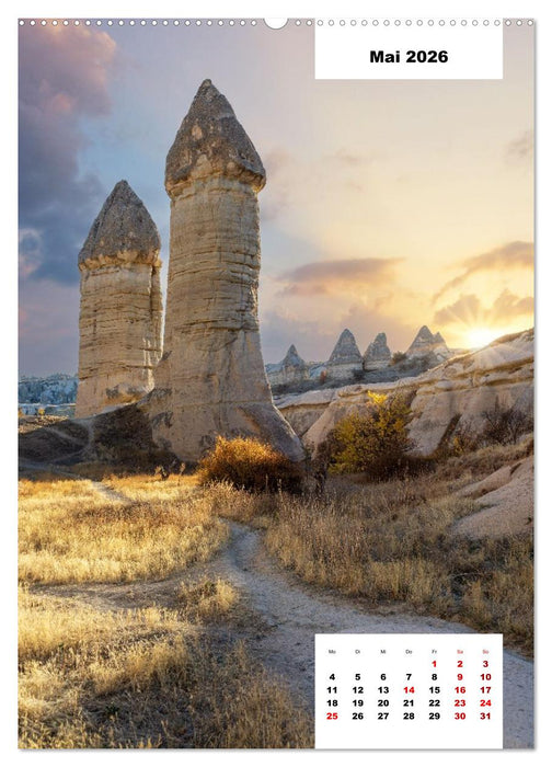 Kappadokien, zwischen Felsen und Himmel (CALVENDO Premium Wandkalender 2026)