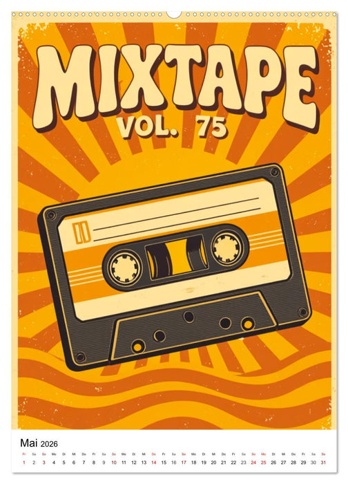 Feel the Groove – Funk & Soul Vintage (CALVENDO Wandkalender 2026)