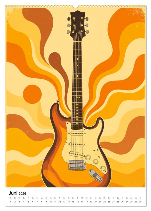 Feel the Groove – Funk & Soul Vintage (CALVENDO Wandkalender 2026)