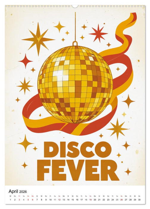 Feel the Groove – Funk & Soul Vintage (CALVENDO Premium Wandkalender 2026)