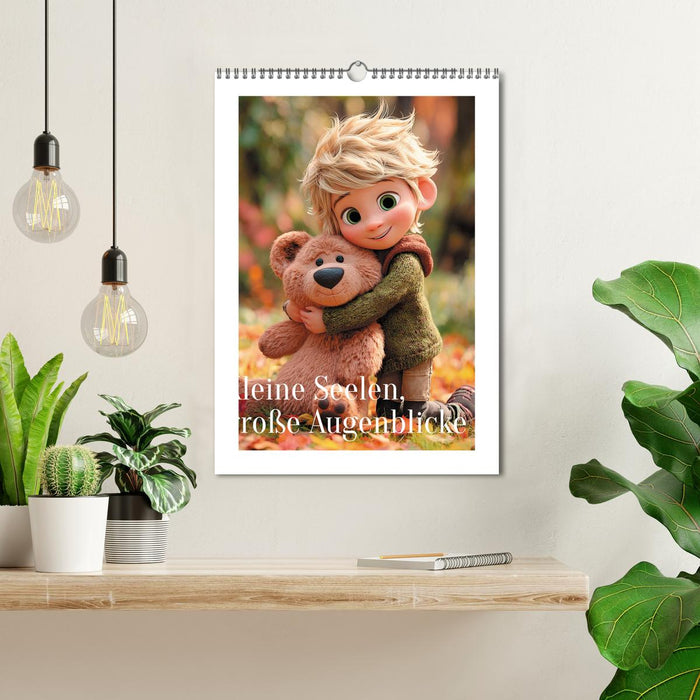 Kleine Seelen, große Augenblicke (CALVENDO Wandkalender 2026)