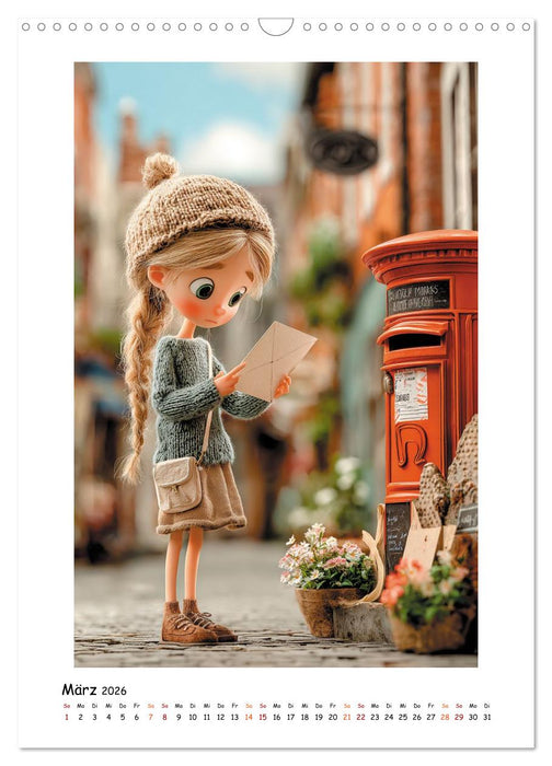 Kleine Seelen, große Augenblicke (CALVENDO Wandkalender 2026)